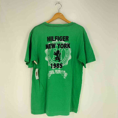 トミーヒルフィガー TOMMY HILFIGER HILFIGER NEW YORK バックデザイン シングルステッチ Tシャツ メンズ import:XL
