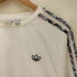 アディダスオリジナルス adidas Originals BOXY TEE 総柄サイドライン ロゴ ワッペン クロップド Tシャツ レディース JPN:S