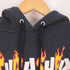 スラッシャー THRASHER スペードタグ ファイヤーパターンロゴ切替 プルオーバーパーカー メンズ import:M