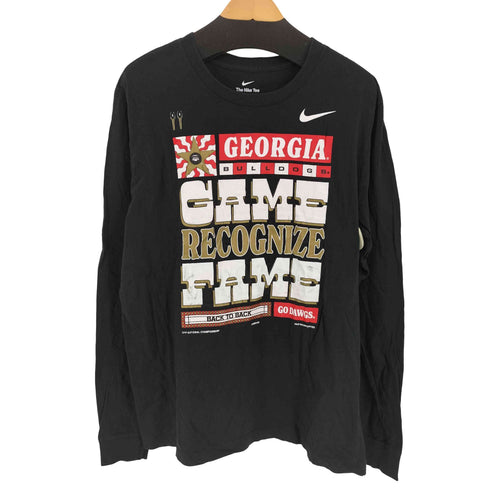 ナイキ NIKE カレッジプリント L/Sカットソー メンズ import:L