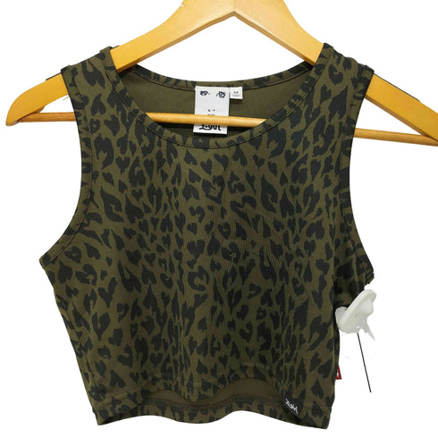 エックスガール X-girl HEART LEOPARD TANK TOP レディース M