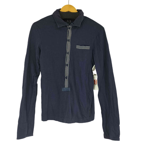 アルマーニエクスチェンジ ARMANI EXCHANGE シルク L/S シャツ メンズ import:XS