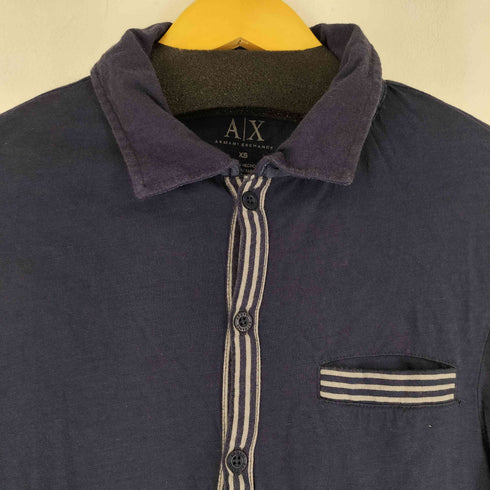 アルマーニエクスチェンジ ARMANI EXCHANGE シルク L/S シャツ メンズ import:XS