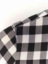 トリココムデギャルソン tricot COMME des GARCONS ラウンドカラー チェック柄半袖シャツ レディース S