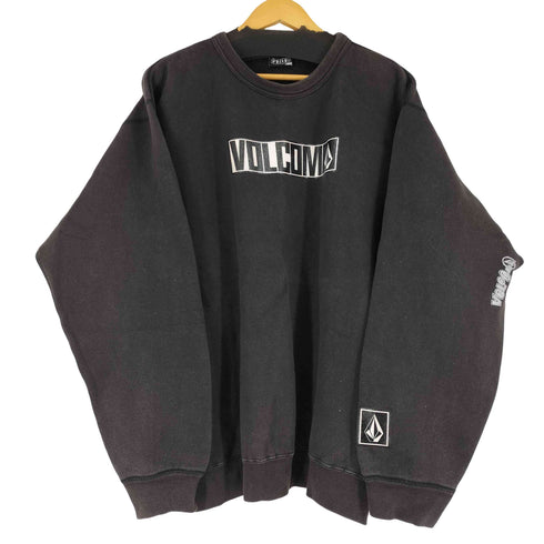VOLCOM フロントプリントトレーナー メンズ import:L