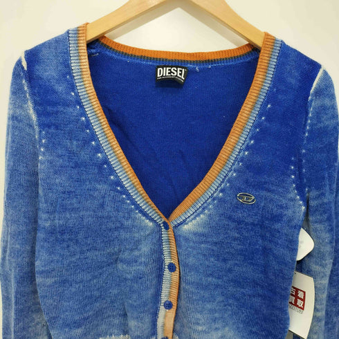 ディーゼル DIESEL Dロゴプレート M-ARIKA グラデーションショート丈カーディガン レディース M
