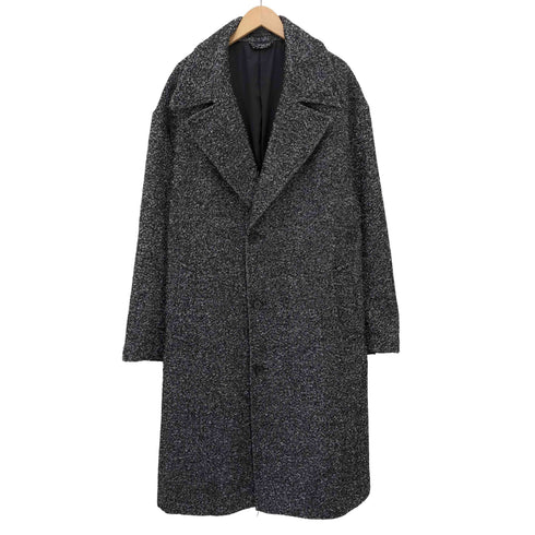 ザラ ZARA ネップ加工 チェスター コート メンズ import:L