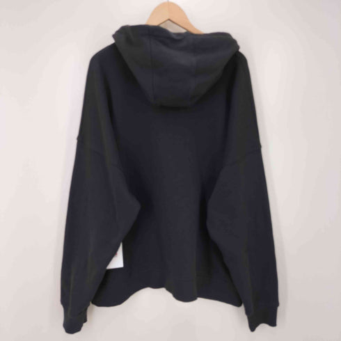 ザラ ZARA ウォッシュ加工 テキストプリント ZIP フーディ メンズ import:XL