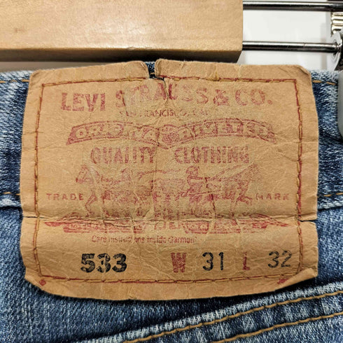 リーバイス Levis ボタン裏V24 533ジップフライデニムパンツ メンズ W31L32