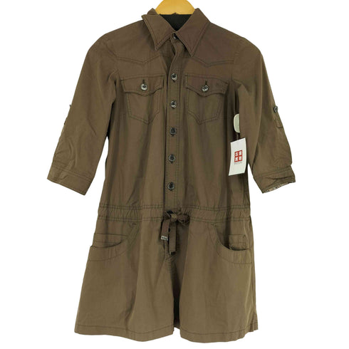 バーバリーブルーレーベル BURBERRY BLUE LABEL S/S ショートワンピース レディース 36
