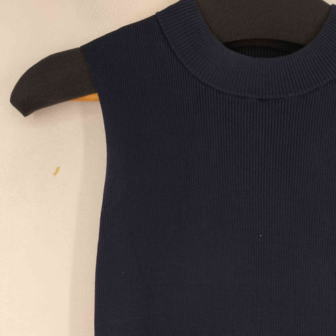 ブルーレーベルクレストブリッジ BLUE LABEL CRESTBRIDGE チェック切替 ノースリーブワンピース レディース 36