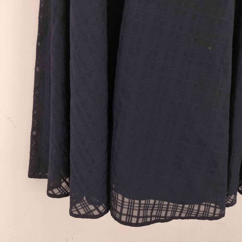 ブルーレーベルクレストブリッジ BLUE LABEL CRESTBRIDGE チェック切替 ノースリーブワンピース レディース 36