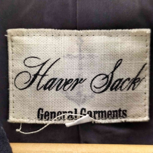 ハバーサック HAVERSACK general garments ウール ライダースジャケット メンズ JPN:M