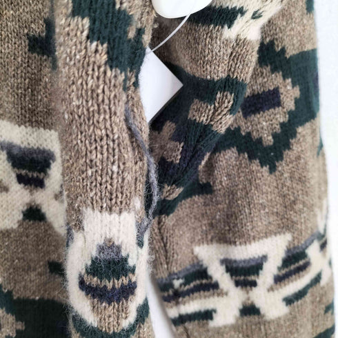 GIAN MARCO VENTURI MADE IN ITALY 総柄ニット メンズ M