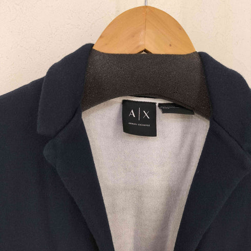 アルマーニエクスチェンジ ARMANI EXCHANGE 2Bニットテーラードジャケット メンズ JPN:S