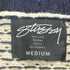 ステューシーウィメン Stussy Women ノルディック柄ショールカラーダブルカーディガン レディース M
