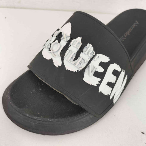 アレキサンダーマックイーン Alexander McQueen GRAFFITI RUBBER POOL SLIDE レディース EUR:36