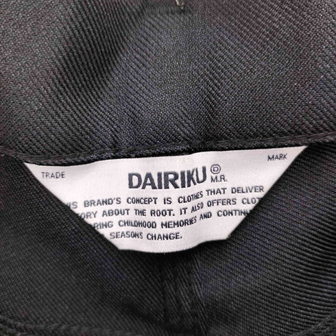ダイリク DAIRIKU 24AW Painter Pressed Pants メンズ JPN:M
