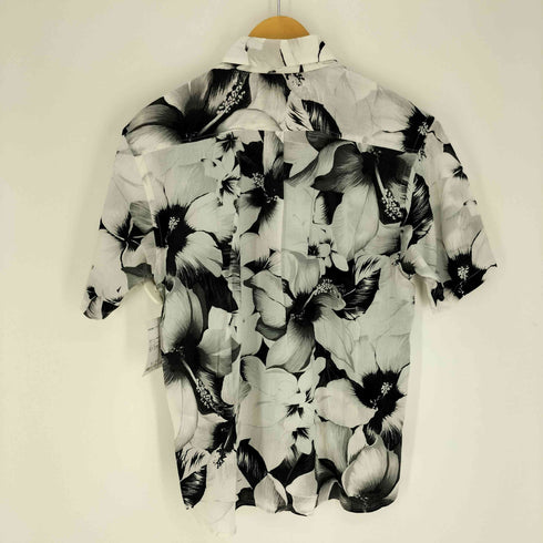 MAJUN マジュン 琉球 総柄 花柄 S/S アロハ シャツ メンズ JPN:L
