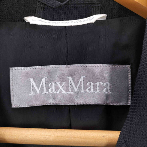 マックスマーラ MAX MARA 白タグ 最高級 ダブルブレスト テーラードジャケット レディース 40