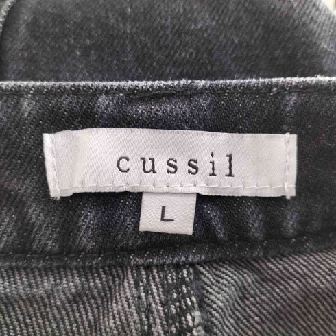 cussil クシル ルーズシルエットダブルサスペンダーワイドパンツ メンズ JPN:L