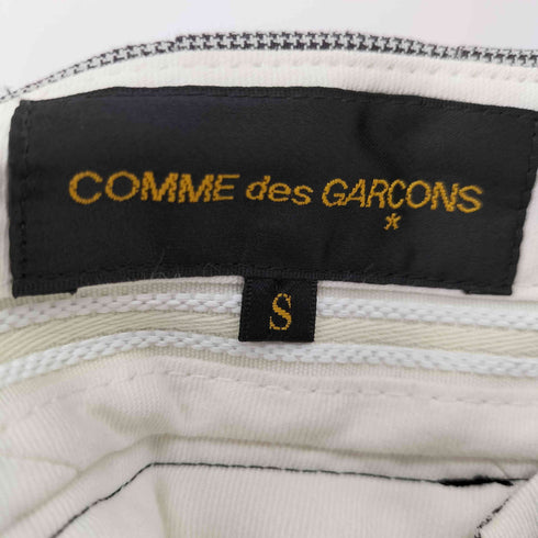 コムデギャルソン COMME des GARCONS 17SS 千鳥格子柄 ウールワイドパンツ メンズ JPN:S
