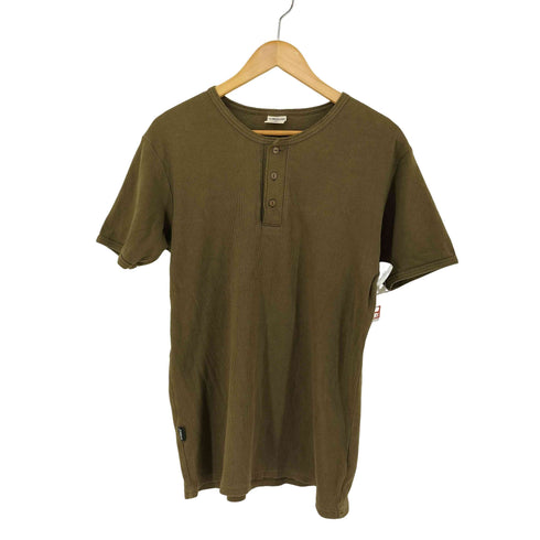 アヴィレックス AVIREX ヘンリーネック 半袖Tシャツ メンズ XL