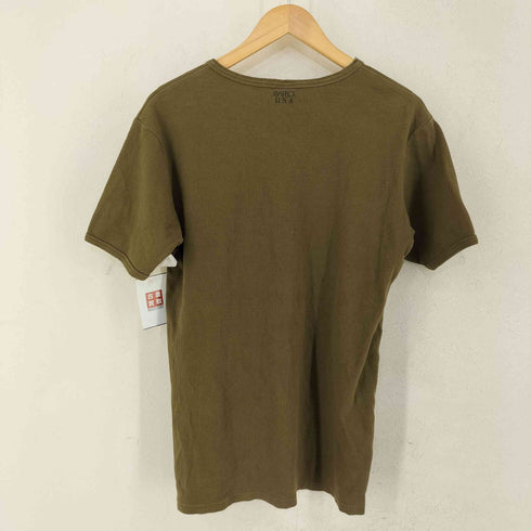 アヴィレックス AVIREX ヘンリーネック 半袖Tシャツ メンズ XL