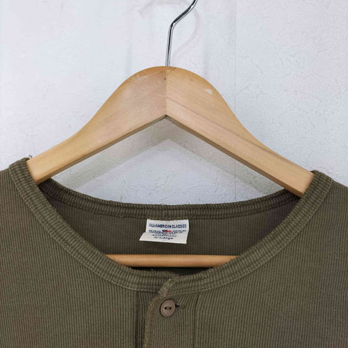 アヴィレックス AVIREX ヘンリーネック 半袖Tシャツ メンズ XL