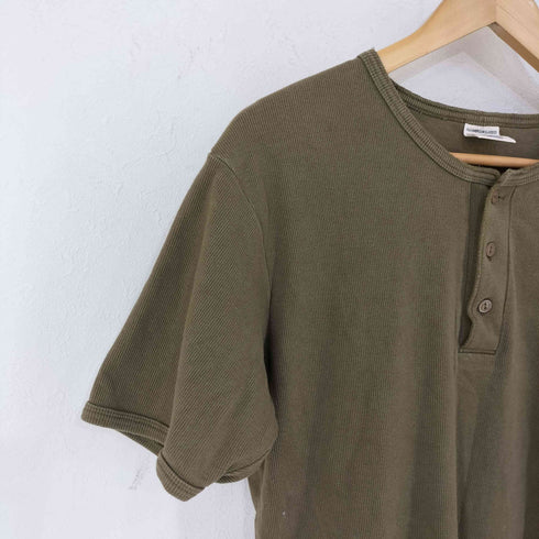 アヴィレックス AVIREX ヘンリーネック 半袖Tシャツ メンズ XL