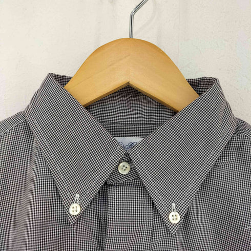 ブルックスブラザーズ BROOKS BROTHERS デッドストック USA製 makers RELAXED FIT ギンガムチェック ボタンダウン L/S シャツ メンズ 15-2