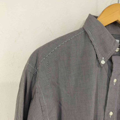 ブルックスブラザーズ BROOKS BROTHERS デッドストック USA製 makers RELAXED FIT ギンガムチェック ボタンダウン L/S シャツ メンズ 15-2