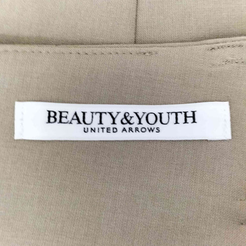 ビューティーアンドユースユナイテッドアローズ BEAUTY & YOUTH UNITED ARROWS ポリエステルブレンドセンタープレスベルトパンツ レディース JPN:S