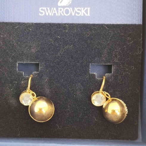 スワロフスキー SWAROVSKI ミラーボール FORWARD クリップイヤリング レディース