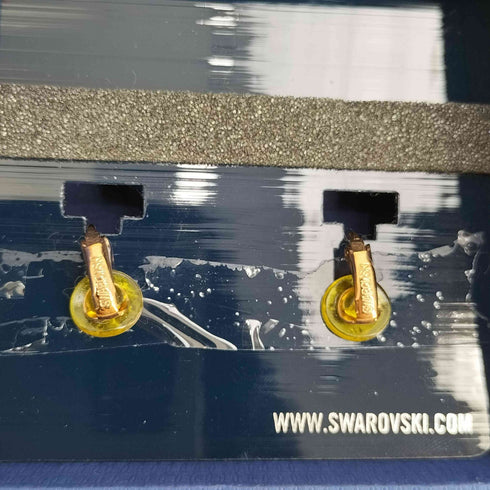 スワロフスキー SWAROVSKI ミラーボール FORWARD クリップイヤリング レディース
