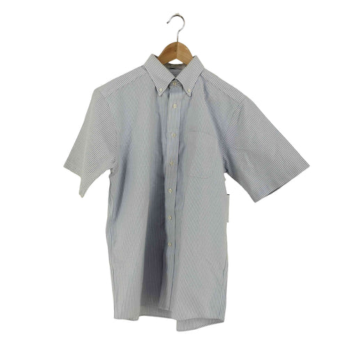 エルエルビーン L.L.Bean WRINKLE RESISTANT ストライプ ボタンダウン シャツ メンズ 15-REG