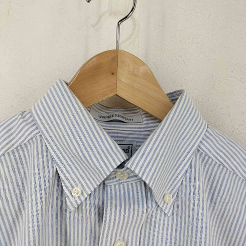 エルエルビーン L.L.Bean WRINKLE RESISTANT ストライプ ボタンダウン シャツ メンズ 15-REG