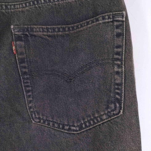 リーバイス Levis 565 LOOSE STRAIGHT FALLING ブラックデニムパンツ メンズ 33×30