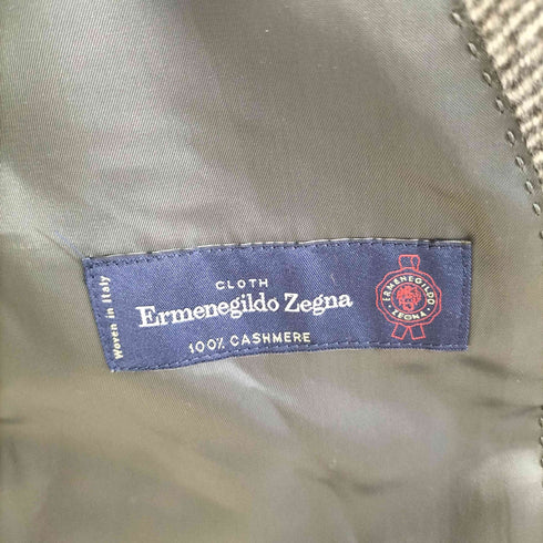 エルメネジルドゼニア Ermenegildo Zegna ヘリンボーン柄 カシミヤチェスターコート メンズ 2