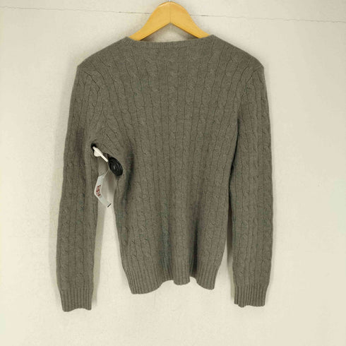 ラルフローレン RALPH LAUREN カシミヤケーブルニット レディース L