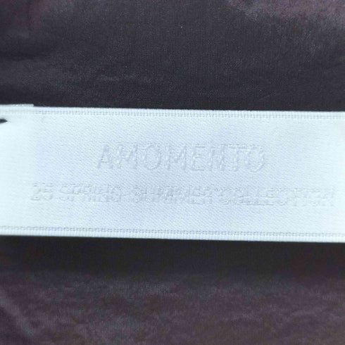 アモーメント amomento 25SS sheer zip-up shirts メンズ M