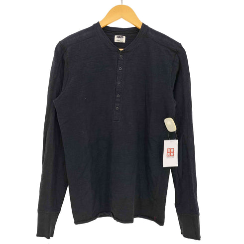 ラッツ RATS ヘンリーネック スラブ地 ロングスリーブTシャツ ロンT メンズ JPN:M