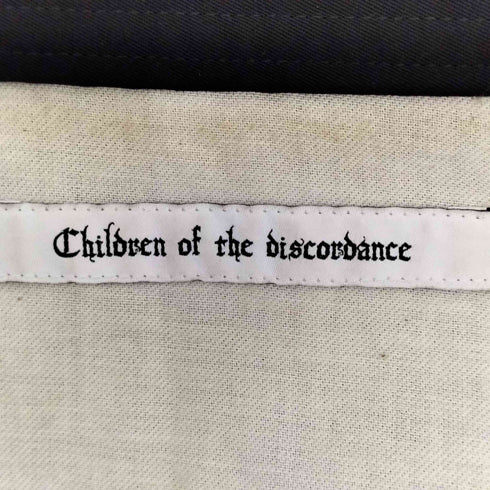 チルドレンオブザディスコーダンス Children of the discordance OVERSIZED CONCHO JACKETオーバーサイズコンチョジャケット メンズ