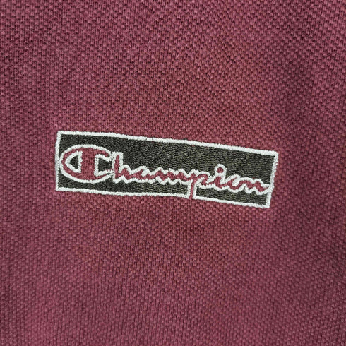 チャンピオン Champion 90S USA製 ヘンリーネックサーマルスウェット メンズ import:L