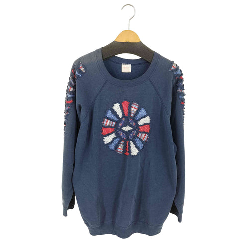 ヘインズ Hanes 90S USA製 異素材カッティングスウェット メンズ XXL