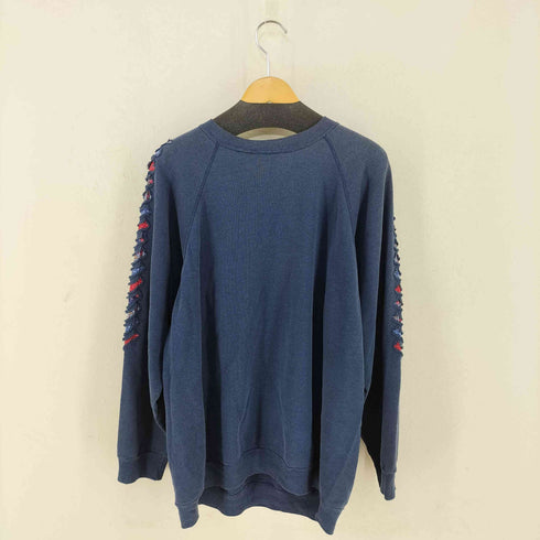 ヘインズ Hanes 90S USA製 異素材カッティングスウェット メンズ XXL
