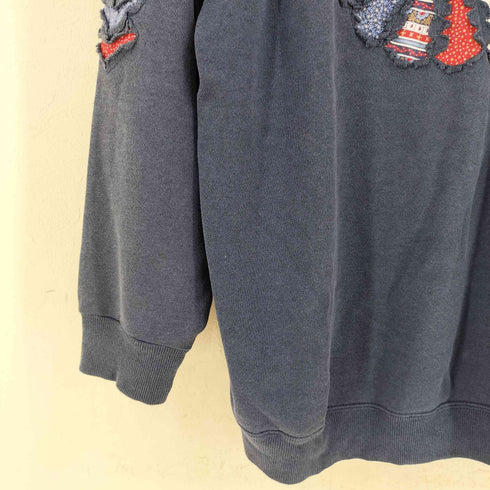 ヘインズ Hanes 90S USA製 異素材カッティングスウェット メンズ XXL