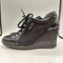プラダ PRADA SPORT ウェッジソール レースアップ スニーカー レディース EUR:36