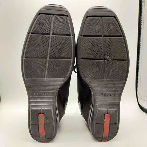 プラダ PRADA SPORT ウェッジソール レースアップ スニーカー レディース EUR:36