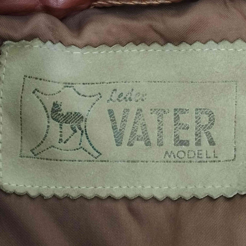 VATER レザーブルゾン メンズ